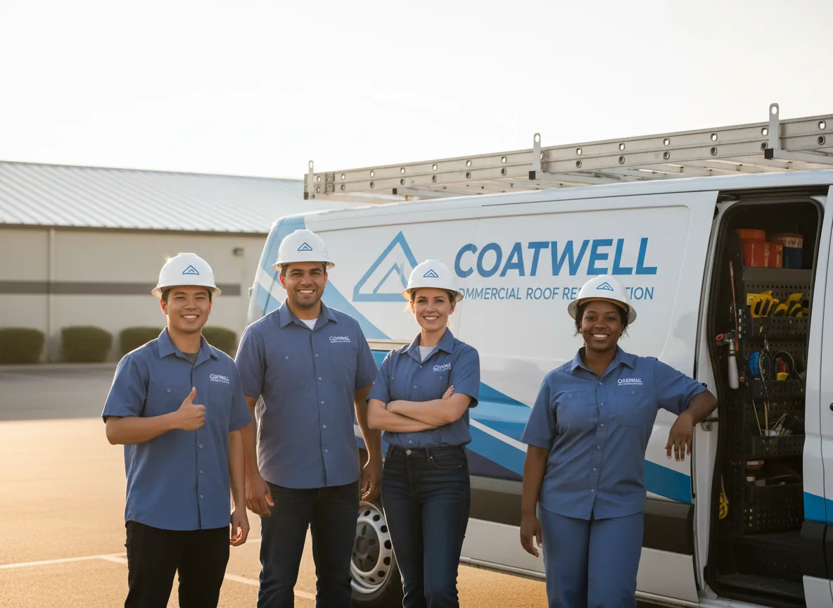 Commercial roof coating company in Garfield, MN